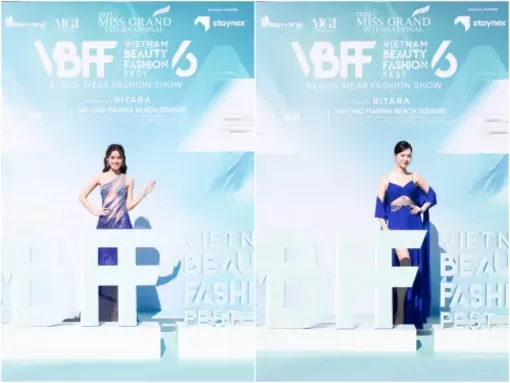 Dàn người đẹp Miss Grand Vietnam đẹp hút mắt ở Vietnam Beauty Fashion Fest 6