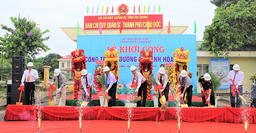 TP. Châu Đốc phát triển hạ tầng gắn với chỉnh trang đô thị