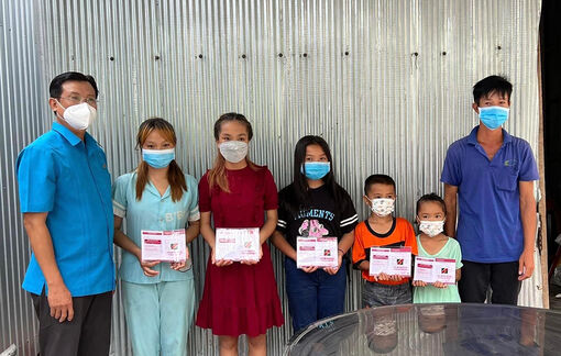 Tri Tôn chăm lo cho đoàn viên đồng bào dân tộc thiểu số Khmer