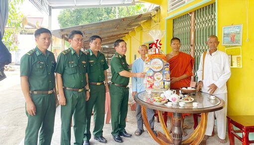 Phát huy vai trò lực lượng nòng cốt ở biên giới