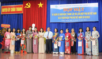 Châu Thành họp mặt kỷ niệm 93 năm Ngày thành lập Hội Liên hiệp Phụ nữ Việt Nam