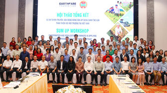 Tổng kết Dự án Tuyên truyền, vận động nông dân áp dụng canh tác lúa thân thiện với môi trường tại Việt Nam