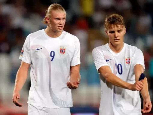 Vòng loại EURO 2024: Bi kịch của Erling Haaland và Martin Odegaard