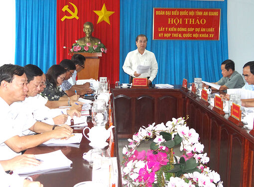 Hội thảo lấy ý kiến dự án Luật Đất đai (sửa đổi)