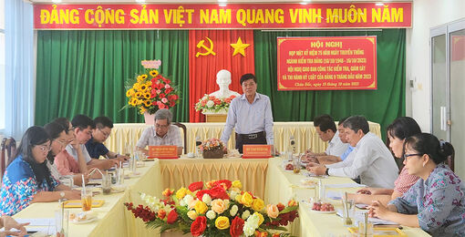 Ủy ban Kiểm tra Thành ủy Châu Đốc thực hiện hiệu quả công tác kiểm tra, giám sát