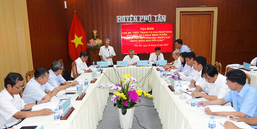 Tọa đàm “Thực trạng và giải pháp nâng cao hiệu quả hoạt động tuyên truyền, phổ biến, giáo dục pháp luật trong cộng đồng tôn giáo”