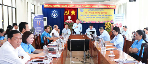 Giám đốc Bảo hiểm Xã hội An Giang tiếp xúc, đối thoại với UBND các xã, phường, thị trấn