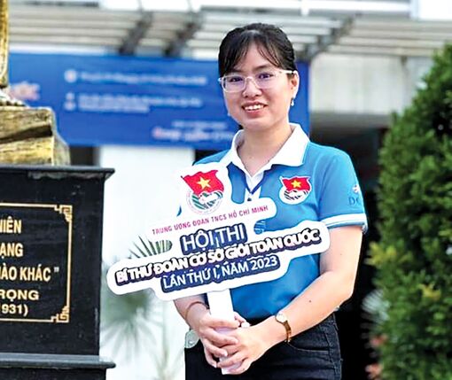 Gặp nữ bí thư đoàn cơ sở giỏi