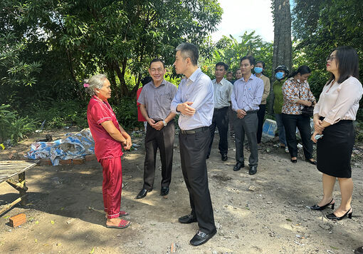 Bộ Lao động - Thương binh và Xã hội kiểm tra giảm nghèo tại huyện Tri Tôn