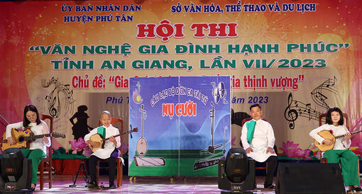 An Giang: Lan tỏa giá trị gắn kết yêu thương từ Hội thi "Văn nghệ gia đình hạnh phúc"