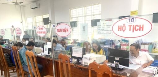 Đào tạo và triển khai xây dựng mô hình điểm thực hành 5S tại Bộ phận Tiếp nhận và trả kết quả TP. Long Xuyên