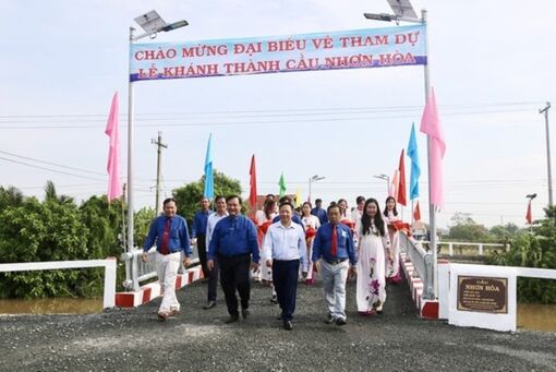 Khánh thành cầu Nhơn Hòa