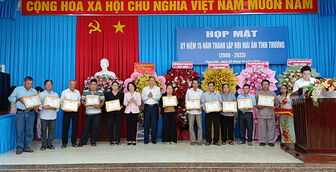 Kỷ niệm 15 năm thành lập Hội Mái ấm tình thương huyện Thoại Sơn