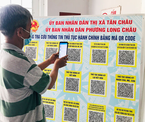 Chỉ số hài lòng của người dân TX. Tân Châu được nâng lên