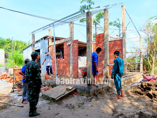 Trà Vinh: Những căn nhà ấm tình Quân - Dân