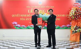 Chánh tòa Dân sự Nguyễn Văn Sơn giữ chức vụ Phó Chánh án Tòa án Nhân dân tỉnh An Giang