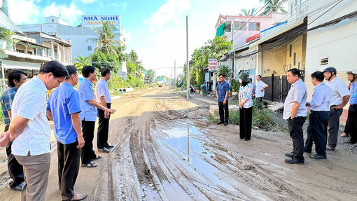 TP. Long Xuyên quan tâm nâng cấp hạ tầng giao thông đô thị