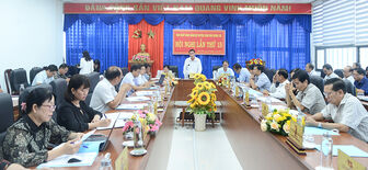 Ban Chấp hành Đảng bộ huyện Châu Phú tổ chức Hội nghị lần thứ 15