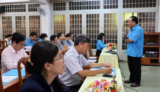 Liên đoàn Lao động tỉnh An Giang triển khai các văn bản về lĩnh vực chính sách, pháp luật và quan hệ lao động