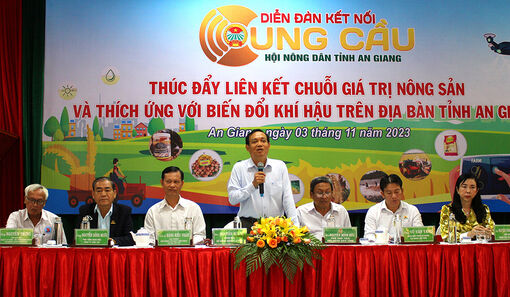 Hội Nông dân tỉnh An Giang tổ chức diễn đàn kết nối cung- cầu