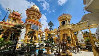 Kiến trúc độc đáo của chùa Chim ở Cù Lao Giêng