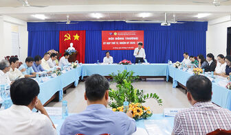 Trường Đại học An Giang tổ chức kỳ họp Hội đồng Trường lần thứ 12