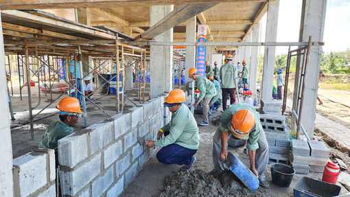 Công ty Cổ phần Xây lắp An Giang tổ chức Hội thi tay nghề thợ giỏi công nhân xây dựng năm 2023