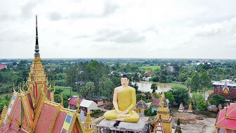 Kỳ công xây dựng những tượng Phật khổng lồ