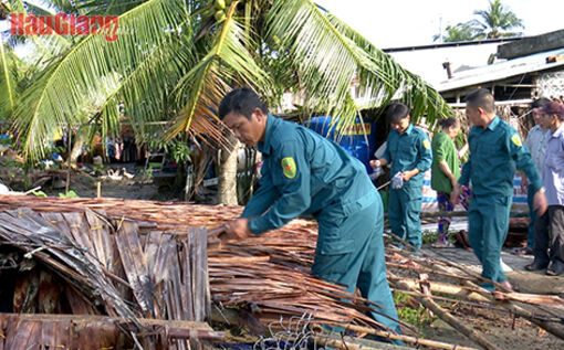 Hậu Giang: Giông lốc cuối mùa mưa phức tạp, khó lường