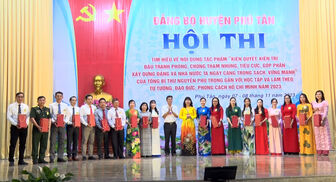 Huyện ủy Phú Tân khai mạc Hội thi tìm hiểu tác phẩm của Tổng Bí thư Nguyễn Phú Trọng gắn với học tập và làm theo tư tưởng, đạo đức, phong cách Hồ Chí Minh