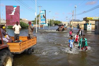 Lũ lụt khiến trên 113.000 người tại Somalia phải di tản