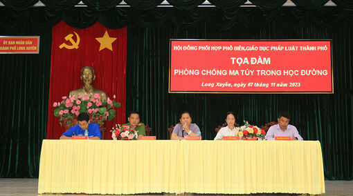 Tọa đàm chuyên đề phòng, chống ma túy trong học đường