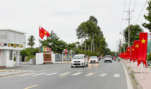 Thị trấn Cái Dầu xây dựng đô thị