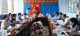 Thường trực HĐND tỉnh An Giang cho ý kiến các nội dung trình tại kỳ họp thứ 16