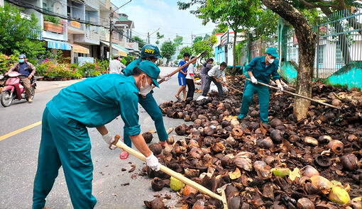 Thí điểm mô hình “Tuyến phố đoàn kết - an toàn - văn minh” ở phường Mỹ Long