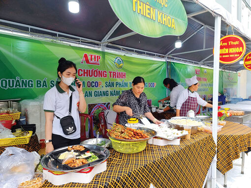 Tăng cường quảng bá sản phẩm OCOP An Giang