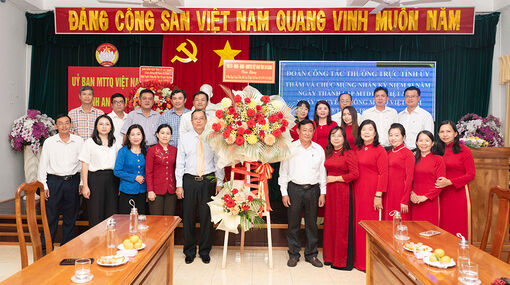 Lãnh đạo tỉnh An Giang chúc mừng 93 năm Ngày thành lập Mặt trận dân tộc thống nhất Việt Nam – Ngày truyền thống MTTQ Việt Nam