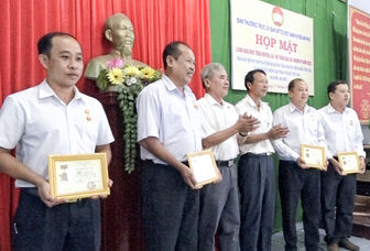 An Phú họp mặt kỷ niệm 93 năm Ngày thành lập Mặt trận dân tộc thống nhất Việt Nam