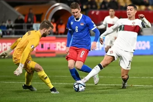 Ronaldo nối dài kỷ lục, Bồ Đào Nha thắng dễ ở vòng loại EURO 2024