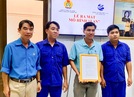 Thêm 1 doanh nghiệp ở TP. Long Xuyên thực hiện mô hình “3 an”