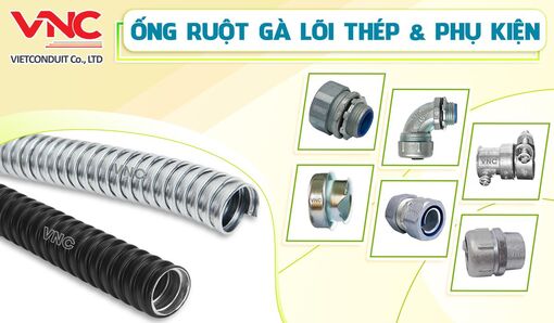 Tìm hiểu 4 loại ống ruột gà luồn dây điện do Vietconduit sản xuất