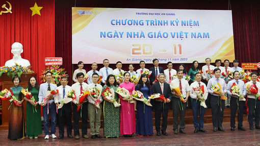 Trường Đại học An Giang tổ chức kỷ niệm Ngày Nhà giáo Việt Nam 20/11