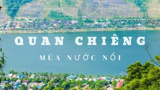 Quan Chiêng mùa nước nổi