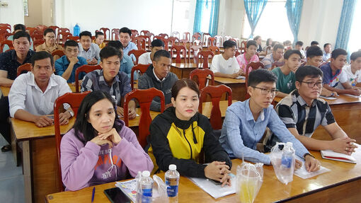 Hơn 50 đoàn viên, học sinh huyện Tri Tôn được bồi dưỡng nhận thức về Đảng