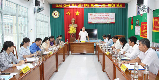 An Giang giao ban tổng kết công tác dân vận năm 2023