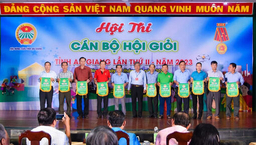Hội Nông dân tỉnh An Giang tổ chức Hội thi “Cán bộ hội giỏi” năm 2023