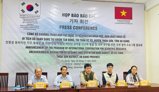 Hợp tác quốc tế nghiên cứu khoa học, khai quật khảo cổ di tích gò Danh Sang