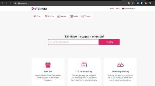 Cách để tải video trên Instagram về máy nhanh chóng, an toàn