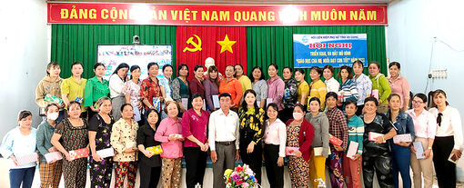 Chăm lo cho phụ nữ, trẻ em