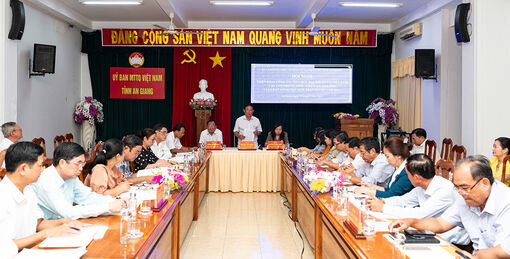 An Giang chuẩn bị chu đáo đại hội mặt trận các cấp